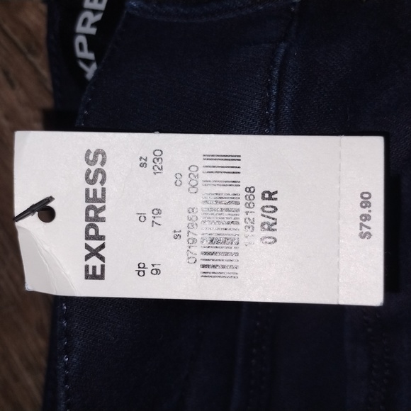 NWT EXPRESS STRETCH PLUS JEANS RETAIL 80.00 - Picture 16 of 17